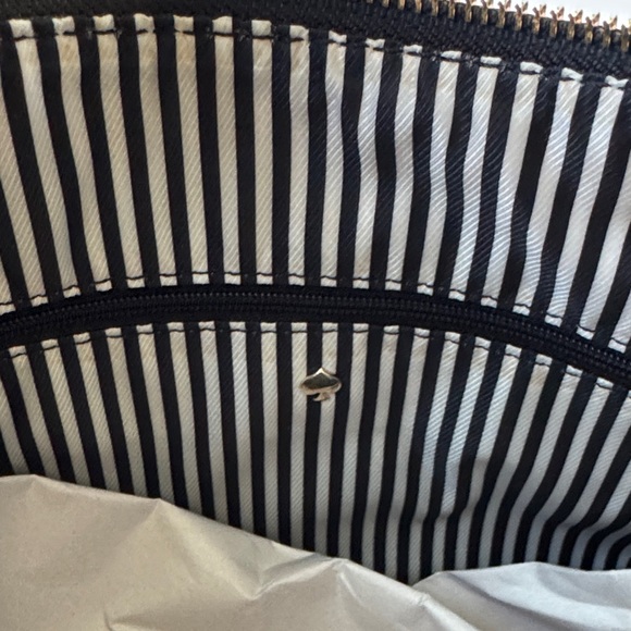 Kate Spade Jackson Street Mylie Black Pebbled Leather Hobo Crossbody Bag - Picture 10 of 16